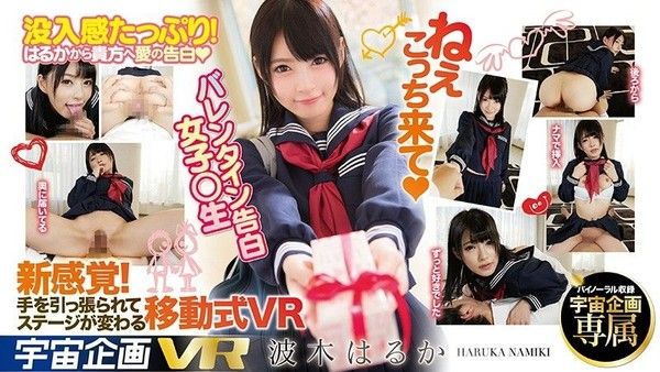 84exvr00110 【2】VR 情人節向你告白OO妹 波木遙 第二集封面