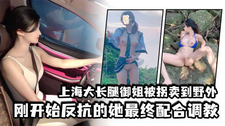 上海大长腿御姐被拐卖到野外刚开始反抗的她最终配合.调教封面